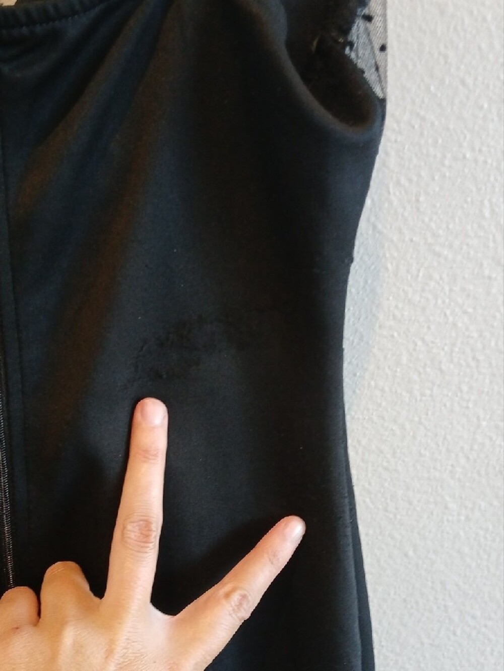 12th Tribe Savannah Black Corset Maxi Spaghetti-Strap Sheer Tiered Maxi Dress - Picture 7 of 7